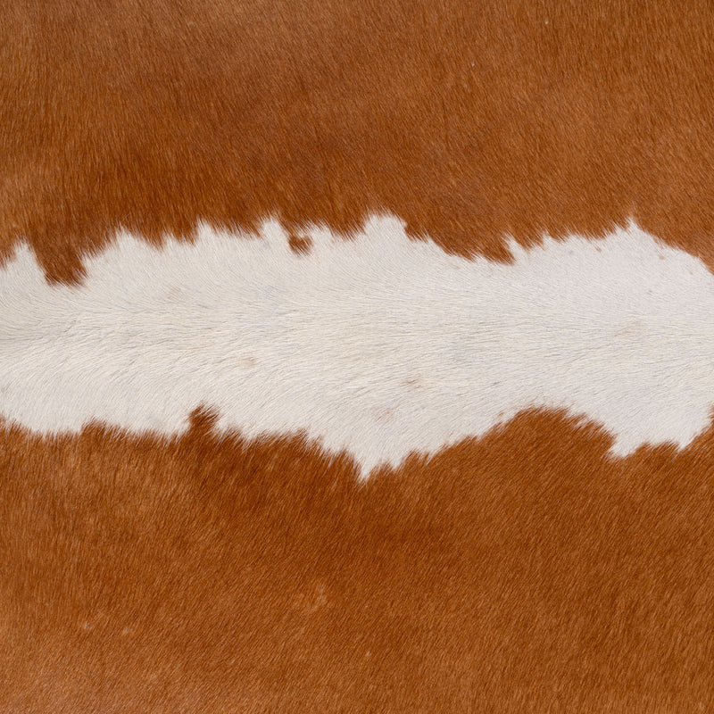 Brazilian Hereford Cowhide Rug Size 7'2" L x 7'7" W 7522