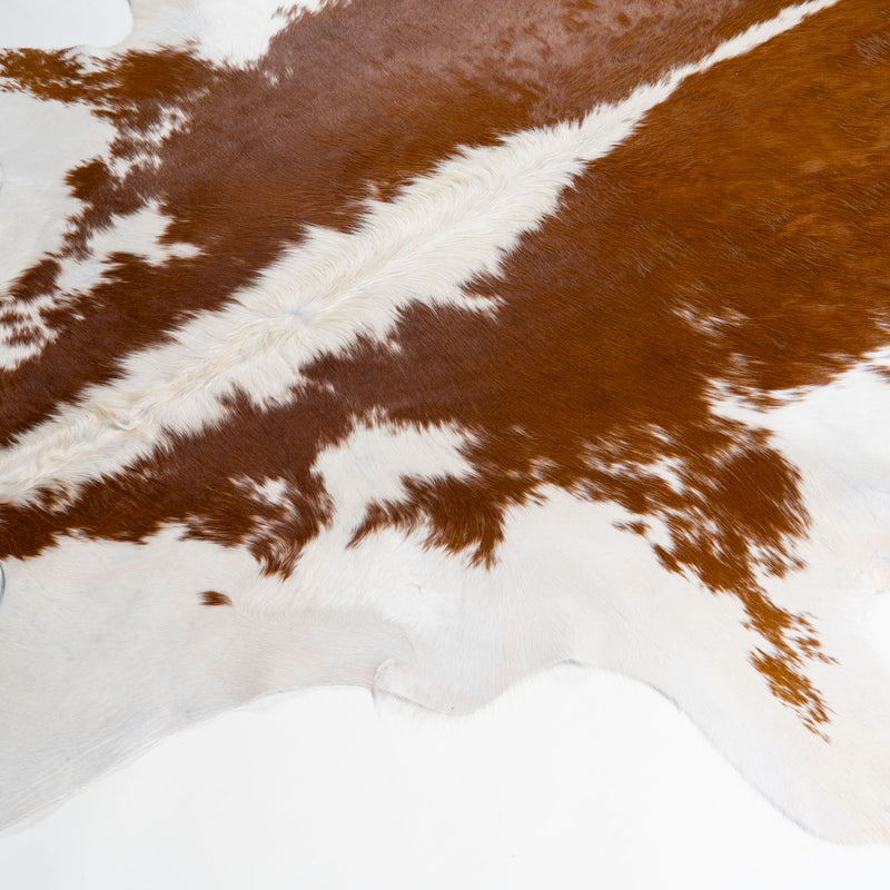 Brazilian Hereford Cowhide Rug Size 8'1" L x 8' W 7527