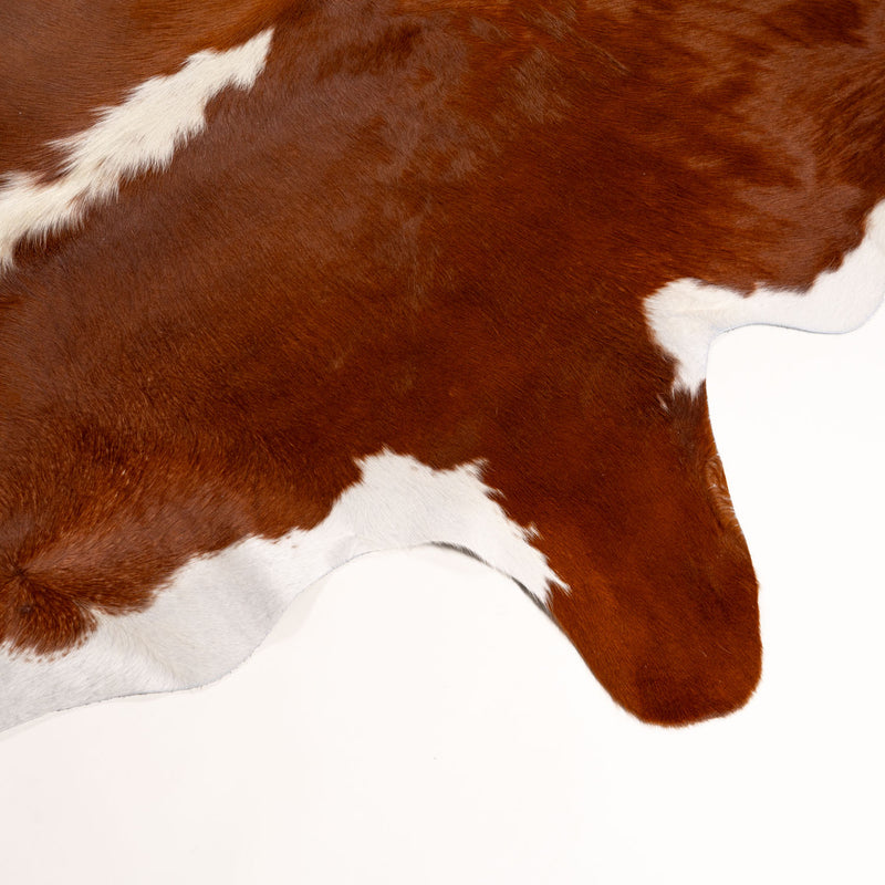 Brazilian Hereford Cowhide Rug Size 8'5" L x 6'11" W 7540