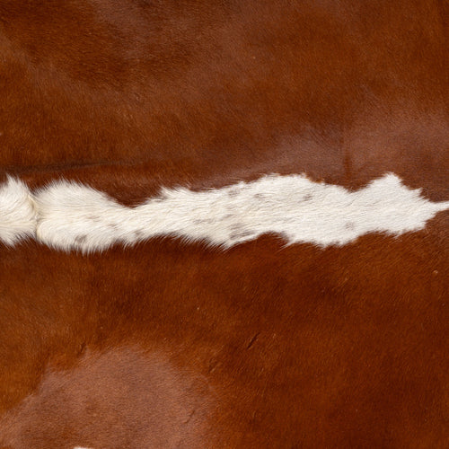 Brazilian Hereford Cowhide Rug Size 7'11" L x 7'3" W 7557