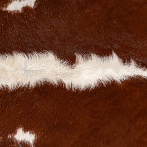 Brazilian Hereford Cowhide Rug Size 7' L x 7'1" W 7580