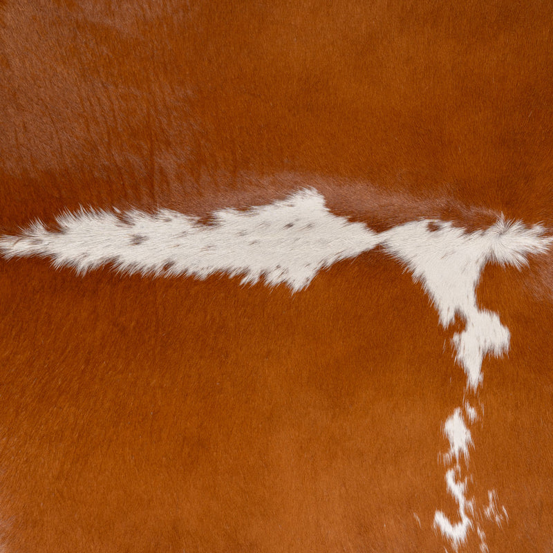 Brazilian Hereford Cowhide Rug Size 6'8" L x 6'7" W 7585