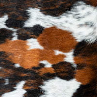 Cowhide Rug Swatch 5|Color:Tricolor