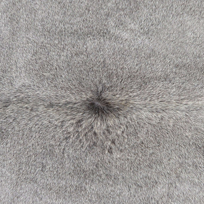 Grey Brazilian Cowhide Rug: LARGE