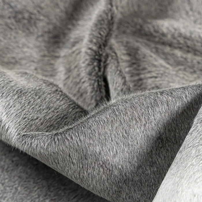 Grey Brazilian Cowhide Rug: LARGE