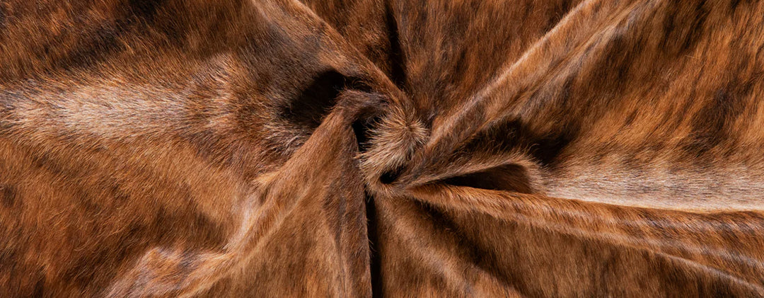 Brindle Cowhide Detail
