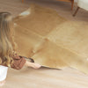 Beige Cowhide Rug
