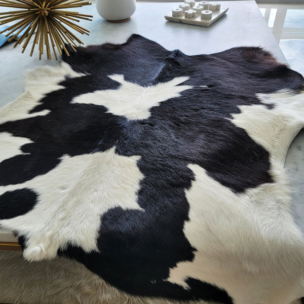 Black and White Calf Hides: Unique Accents for Your Space - eCowhides