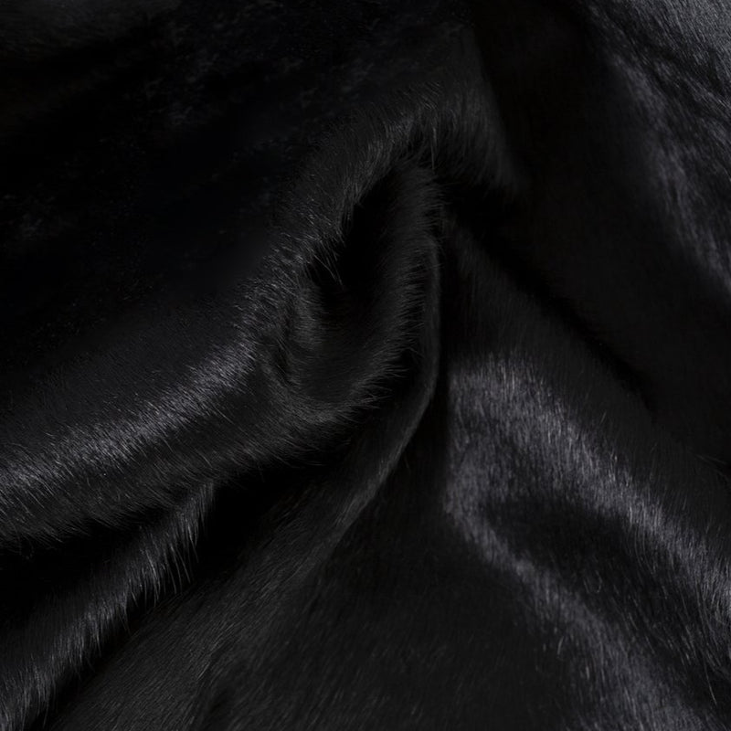 Black Dyed Cowhide Rug
