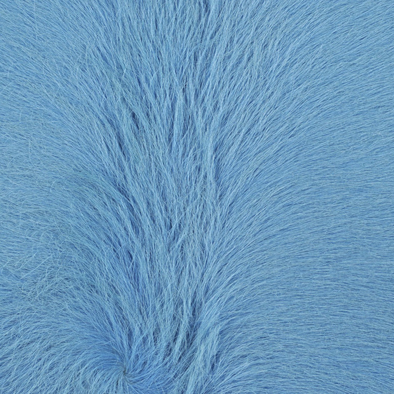 Sea Blue Dyed Cowhide Rug , Natural Suede Leather | eCowhides