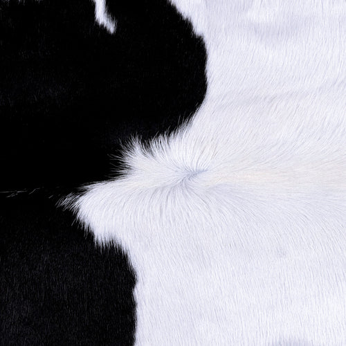 Black And White Cowhide Pillow , Anti-Slip Backing | eCowhides