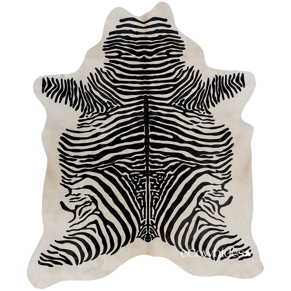 Zebra Spine Cowhide Rug: Wildly Chic Floor Décor