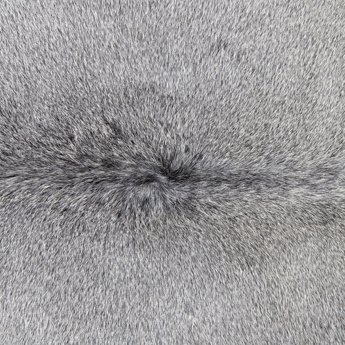 Grey Brazilian Cowhide Rug: Large , Natural Suede Leather | eCowhides