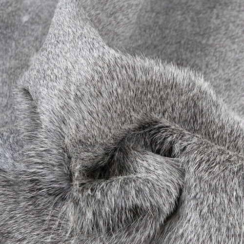 Grey Brazilian Cowhide Rug: Xxl , Natural Suede Leather | eCowhides