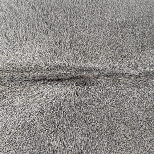 Grey Brazilian Cowhide Rug: Large , Natural Suede Leather | eCowhides