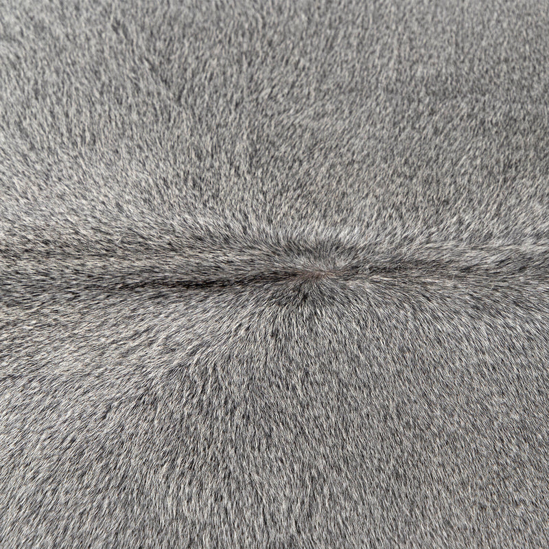 Grey Brazilian Cowhide Rug: LARGE