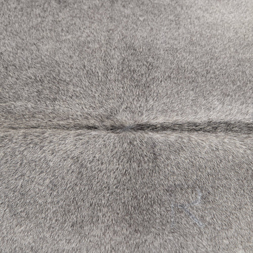 Grey Brazilian Cowhide Rug: Xxl , Natural Suede Leather | eCowhides