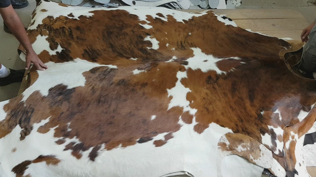 Tricolor Cowhide Rug - Top-Selling & 100% Authentic - eCowhides® 