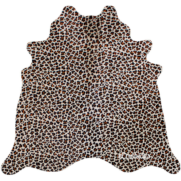 Leopard Cowhide Rug